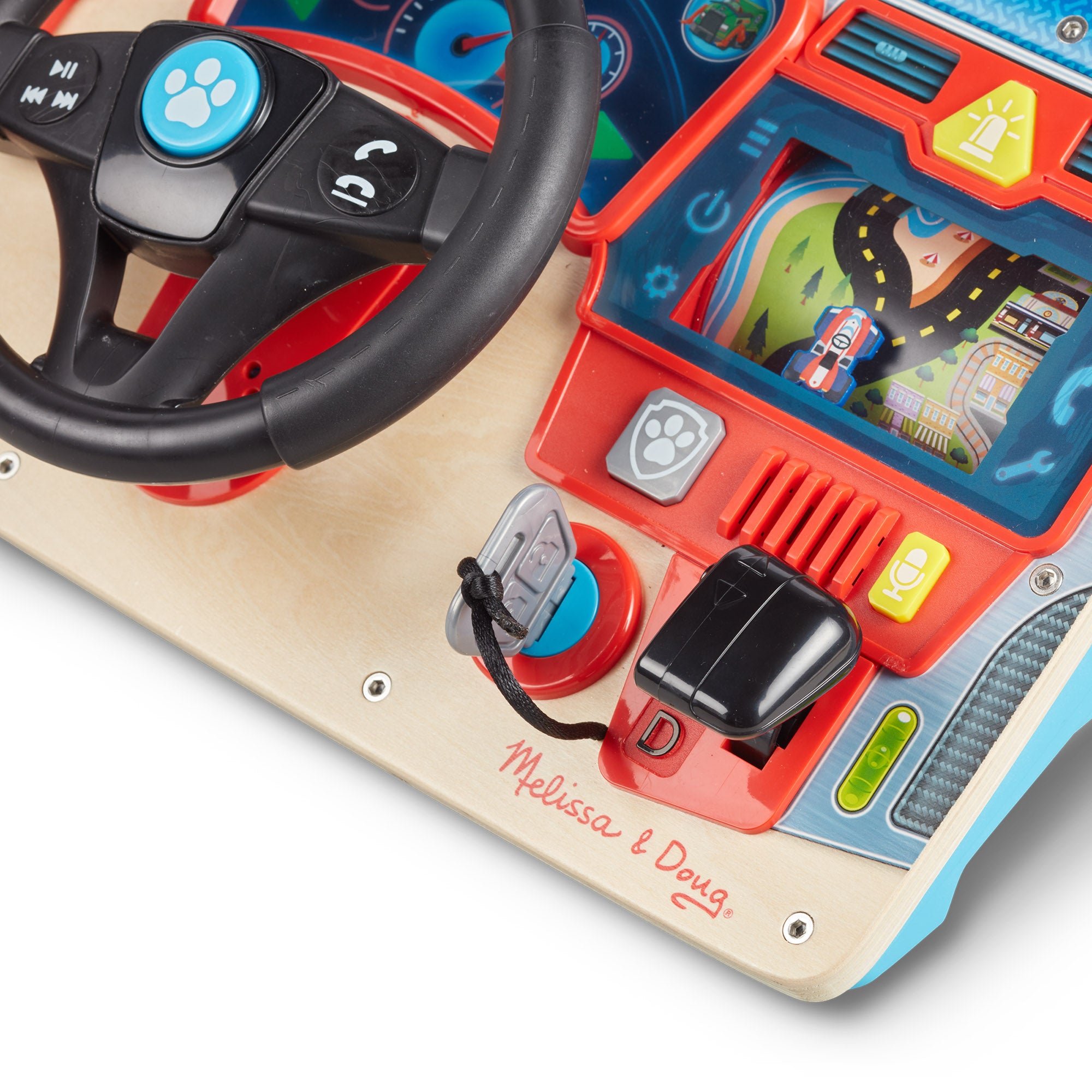 Melissa & Doug PAW Patrol Rescue Mission Wooden Dashboard - Image 4