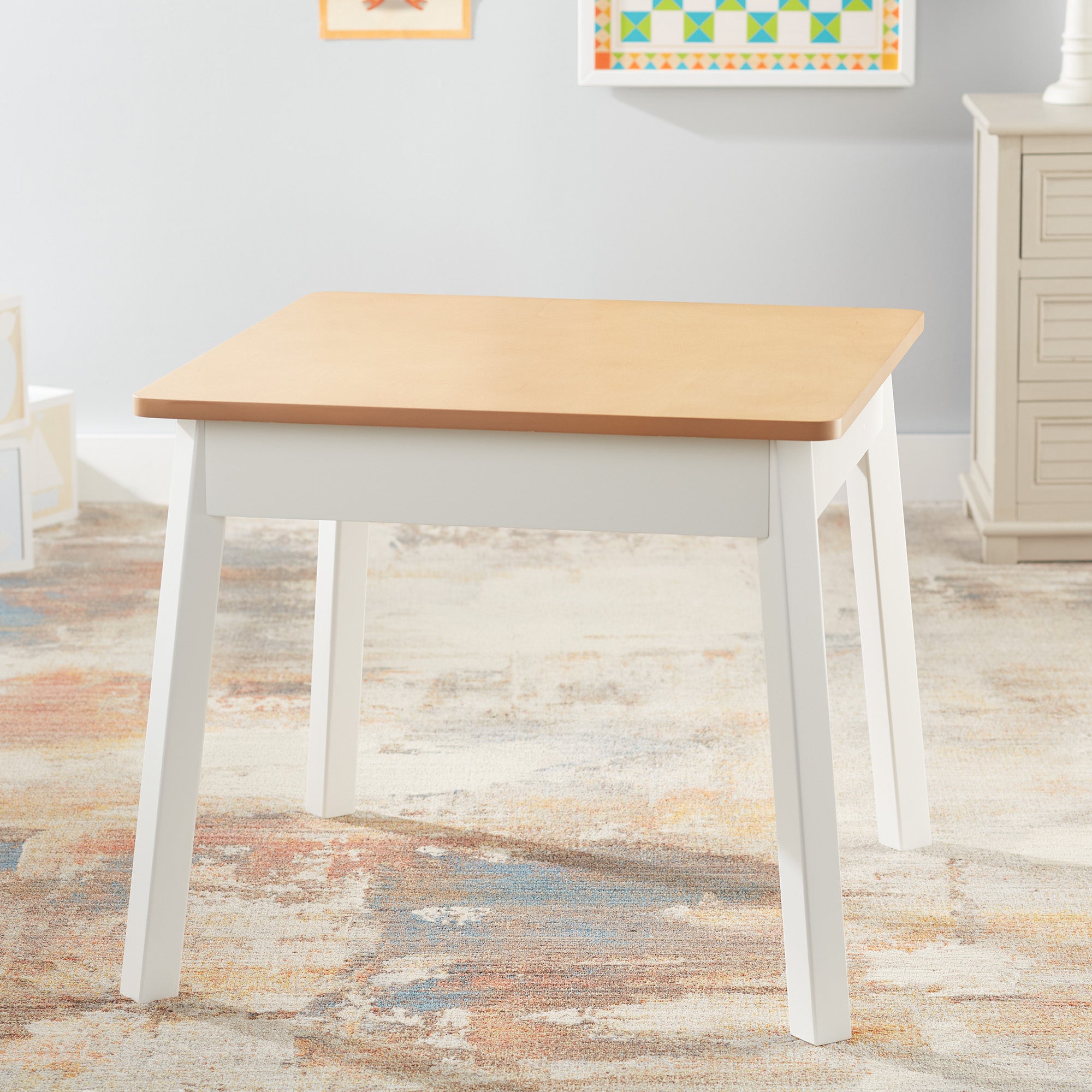 Melissa & Doug Wooden Square Table - Image 7