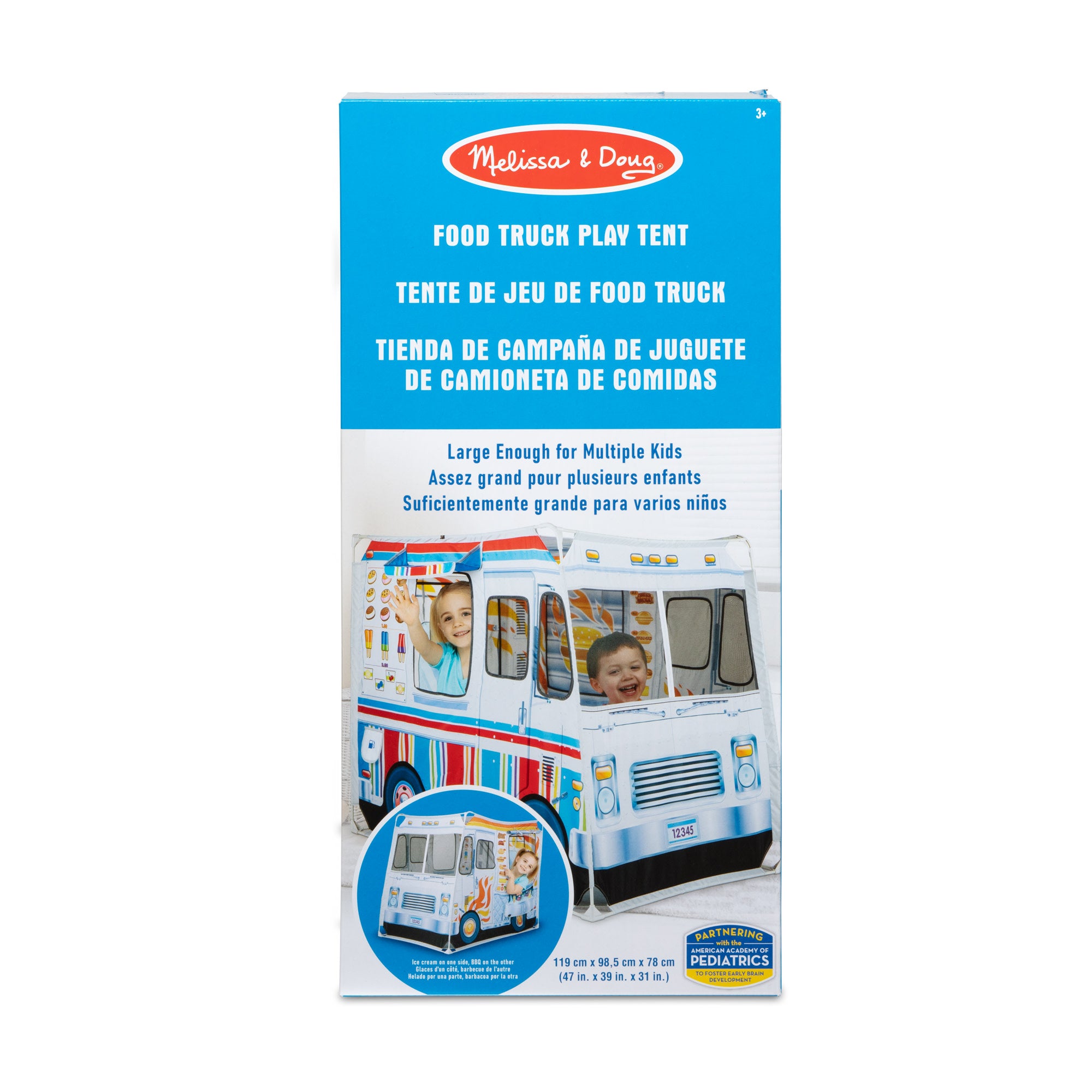 Melissa & Doug Food Truck Play Tent - Image 8