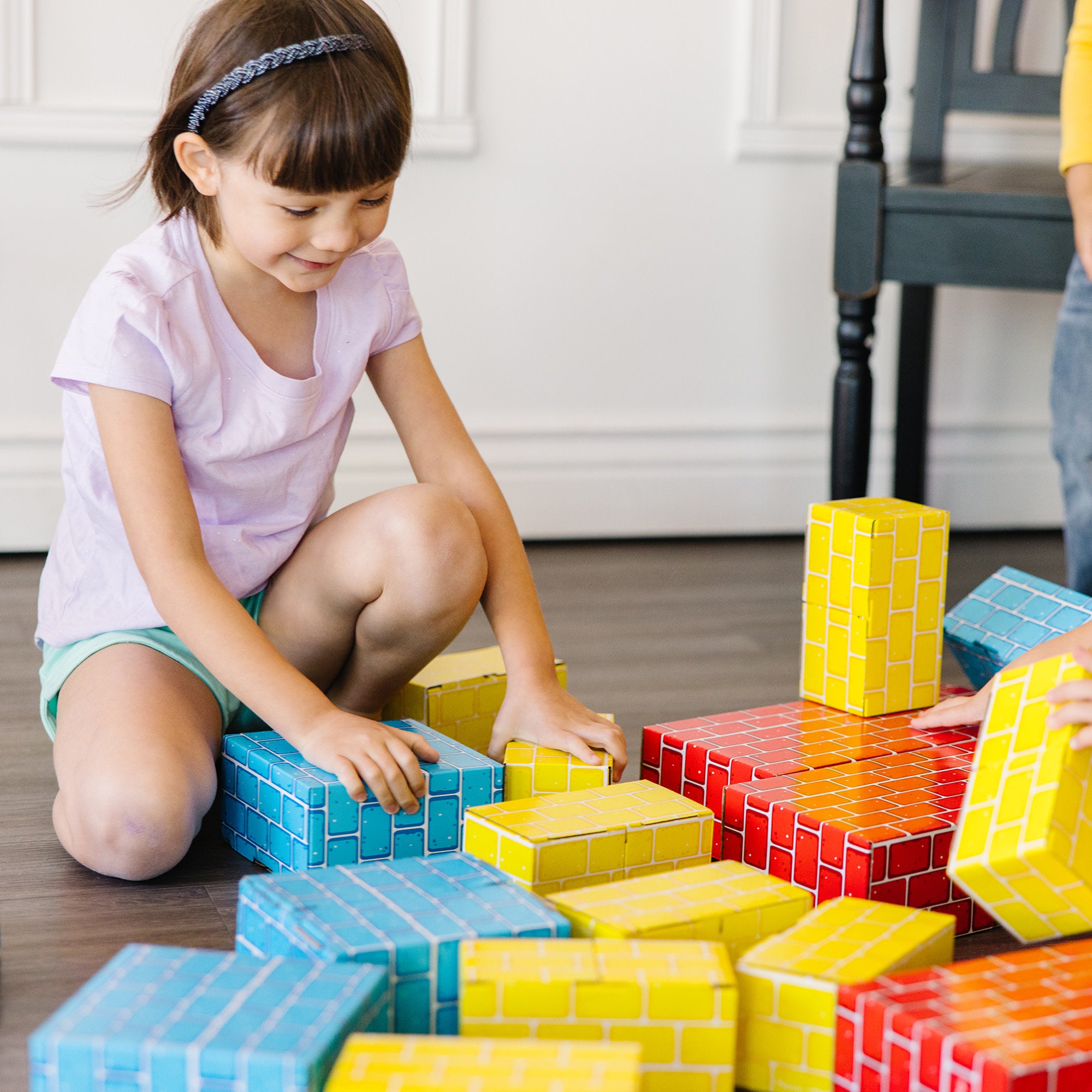 Melissa & Doug Deluxe Jumbo Cardboard Blocks - 40 Pieces - Image 8