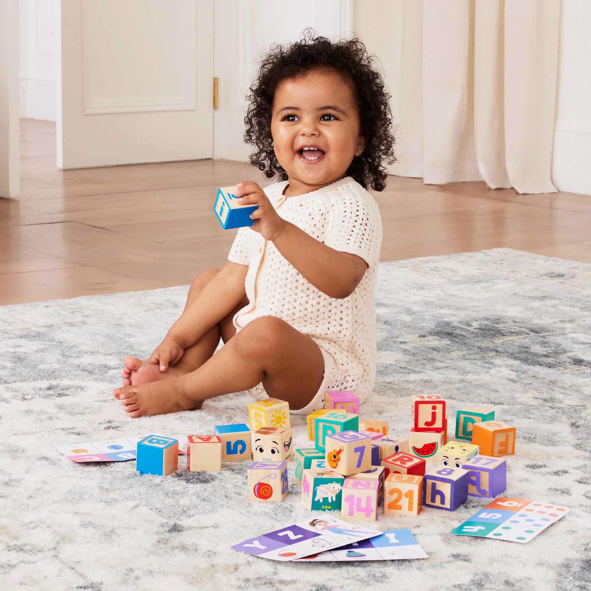 Melissa & Doug Ms. Rachel? Wooden Learning Blocks - Image 2
