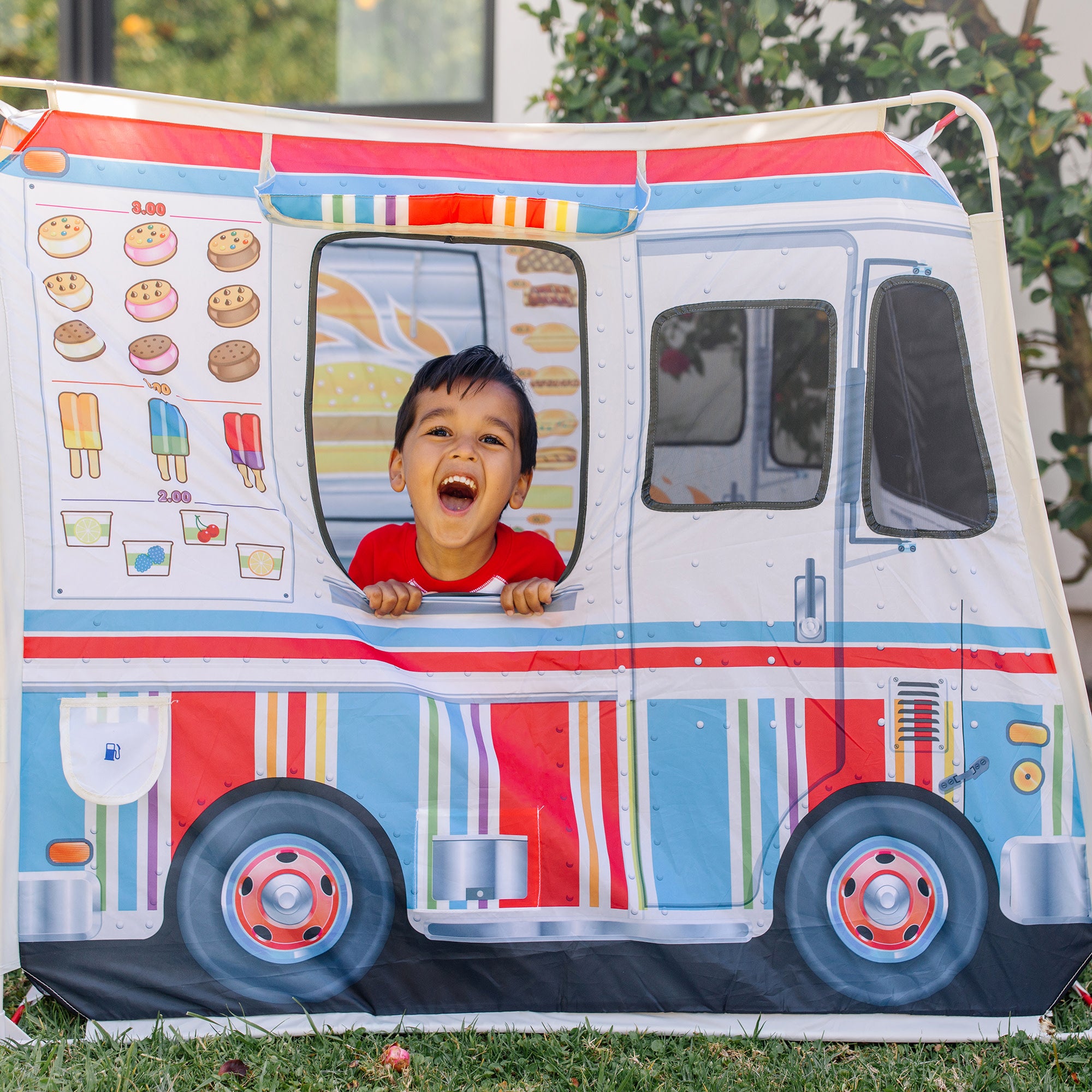 Melissa & Doug Food Truck Play Tent - Image 3