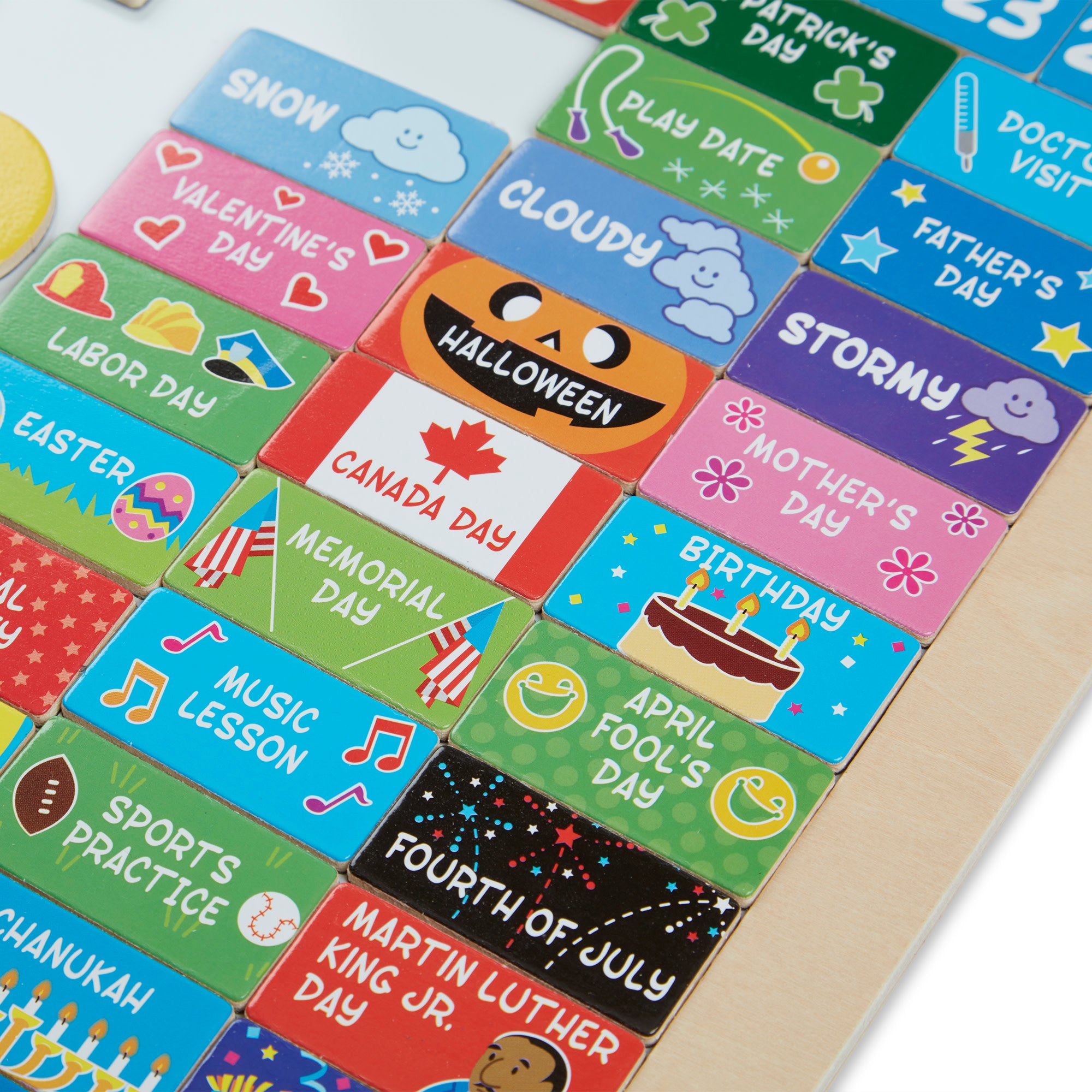Melissa & Doug My Magnetic Daily Calendar - Image 4