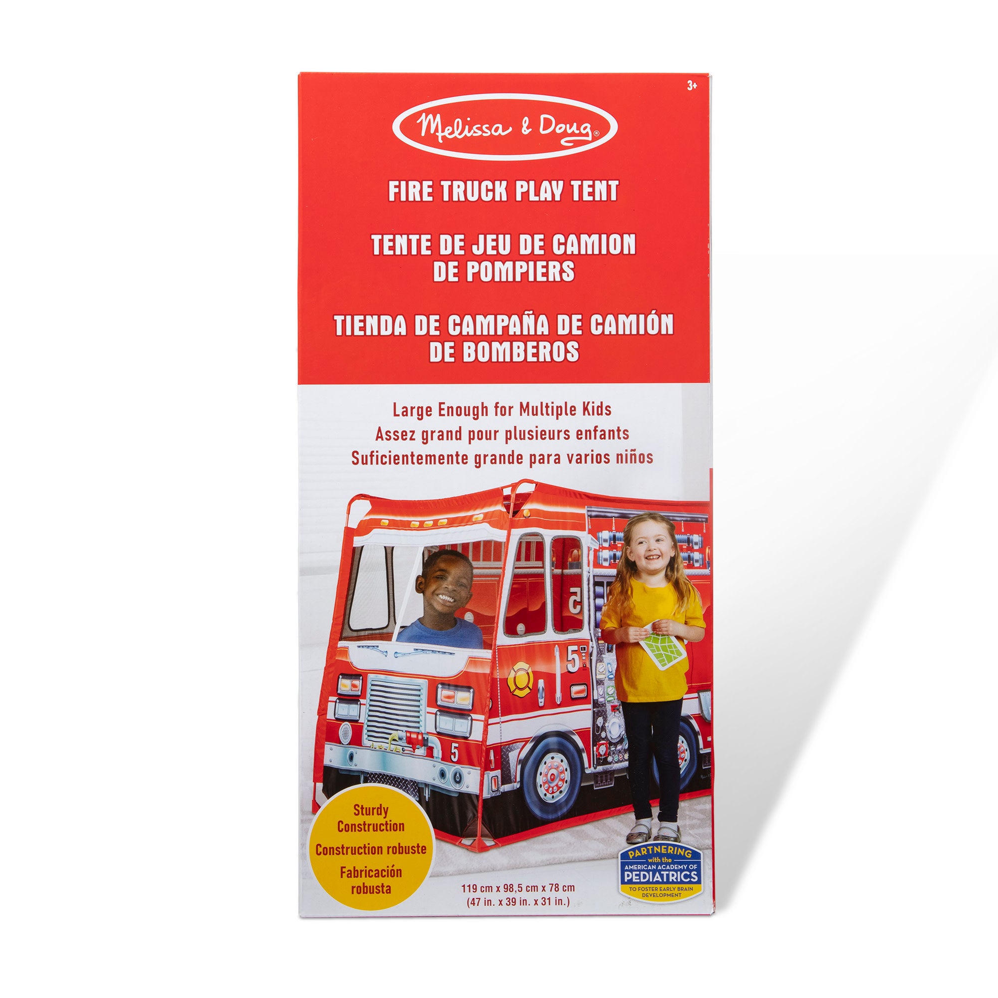 Melissa & Doug Fire Truck Play Tent - Image 3