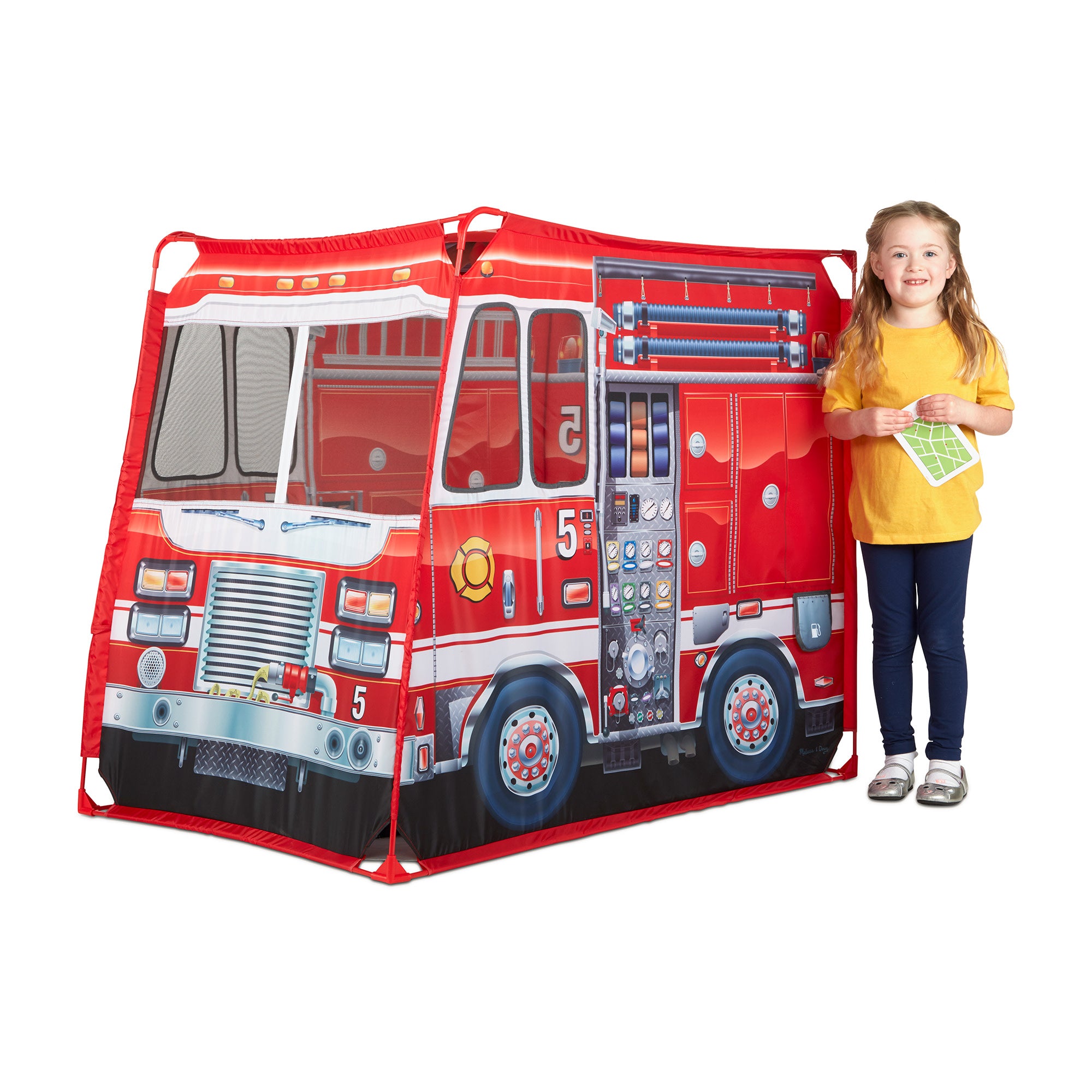 Melissa & Doug Fire Truck Play Tent - Image 8