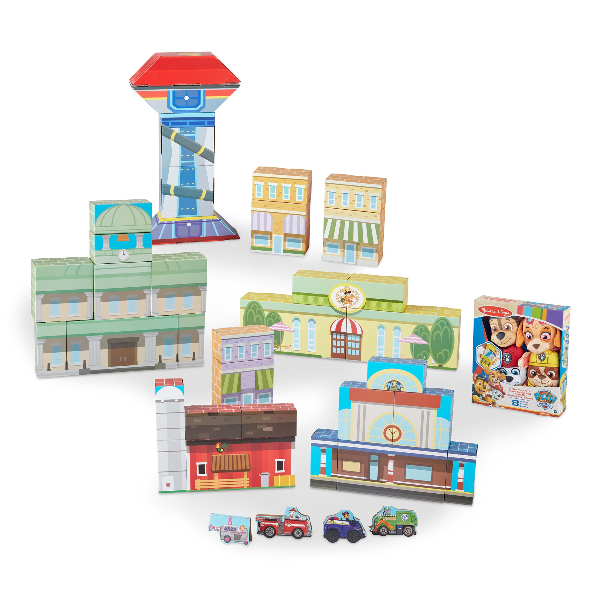 Melissa & Doug PAW Patrol Jumbo Cardboard Blocks - Image 4