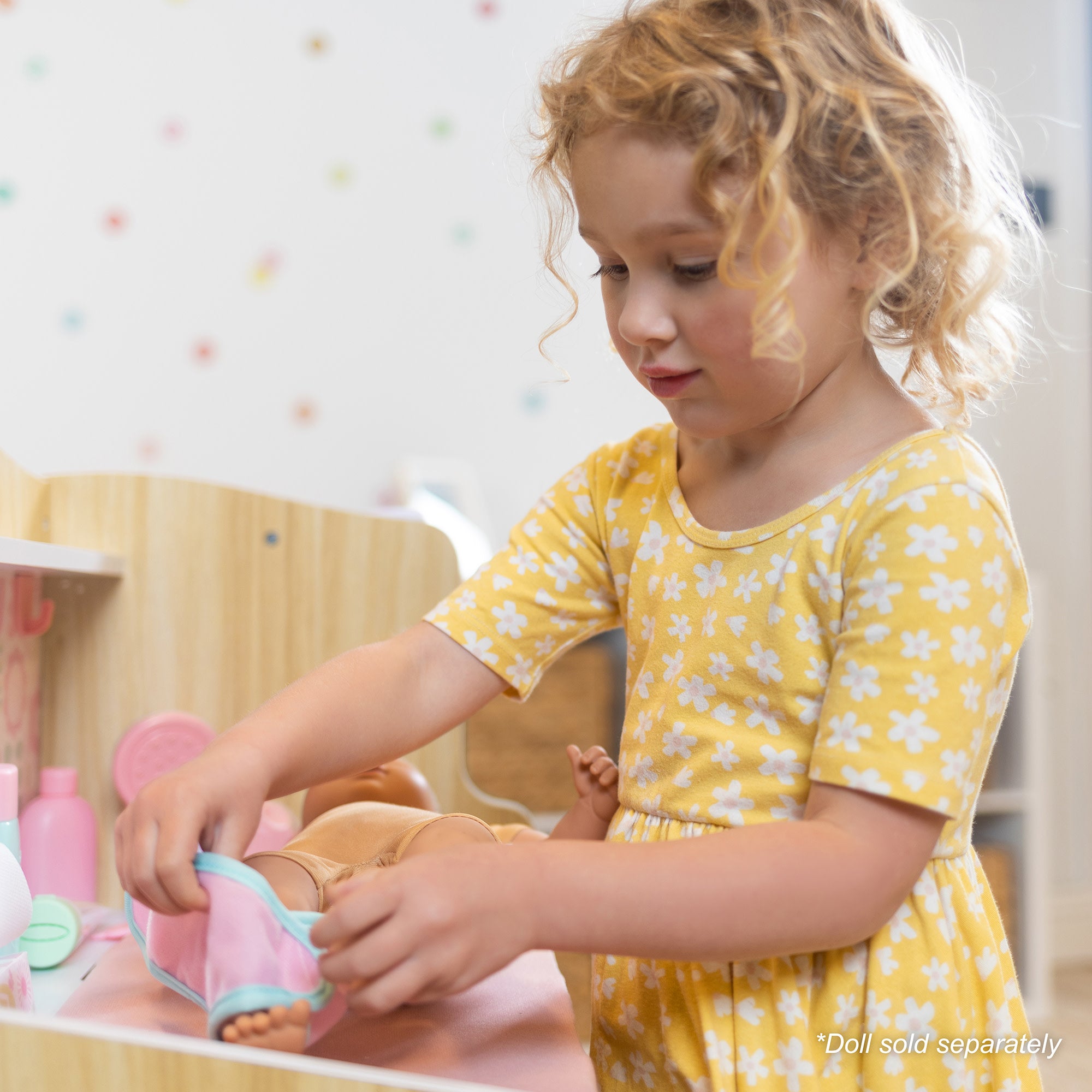 Melissa & Doug Baby Care Center and Accessory Sets - Image 2