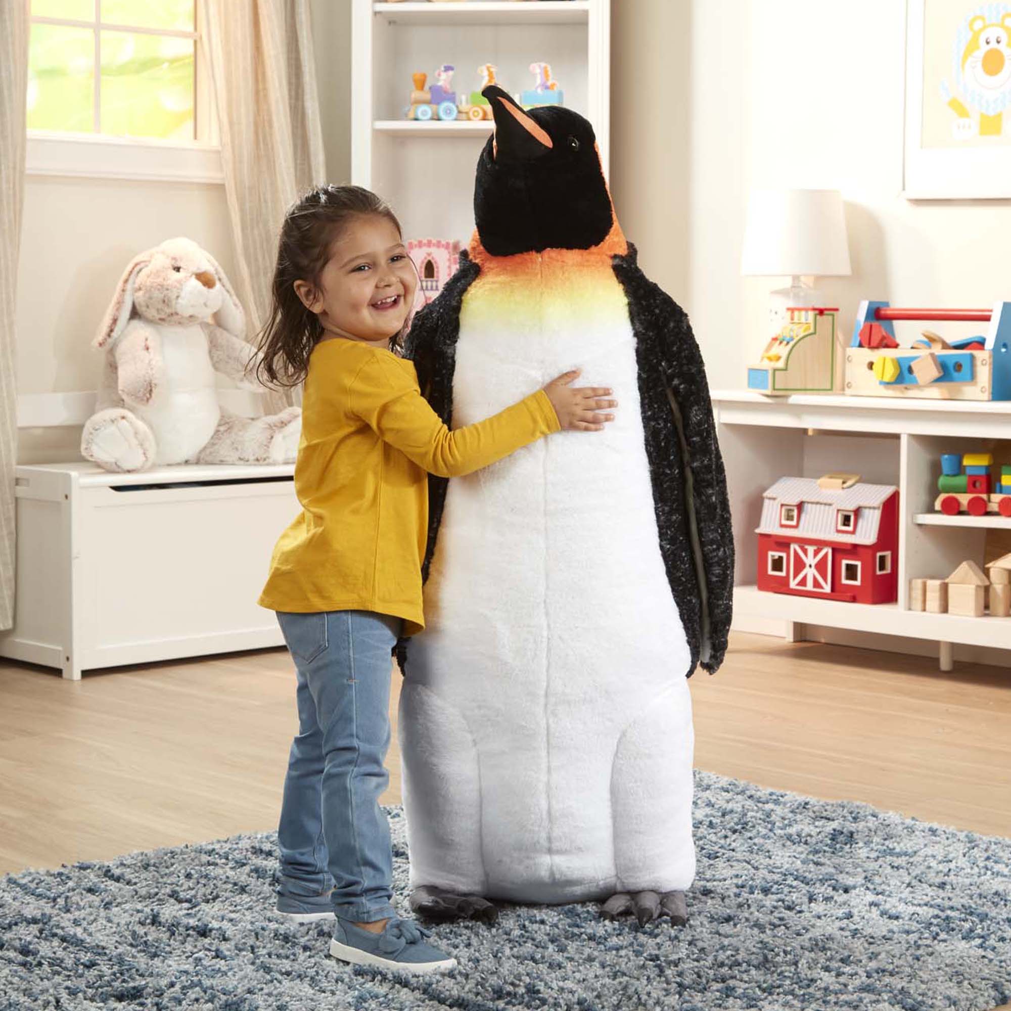 Melissa & Doug Lifelike Plush Emperor Penguin - Image 10