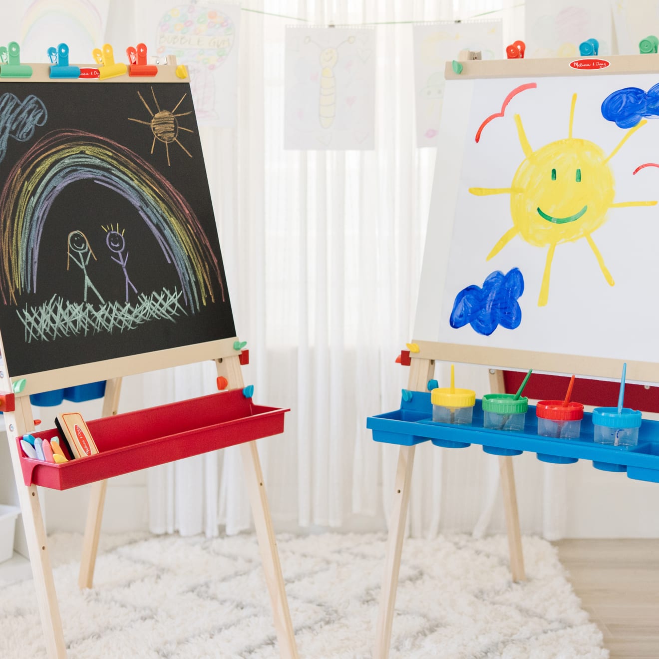 Melissa & Doug Easel & Accessories Gift Bundle - Image 9
