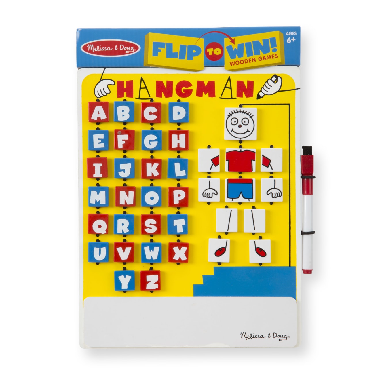 Melissa & Doug Flip-to-Win Hangman Travel Game - Image 3