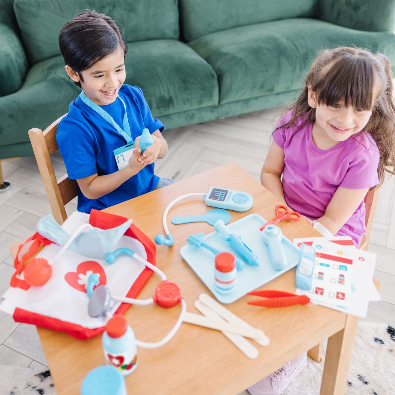 Melissa & Doug Get Well Doctor's Kit Play Set - Image 5