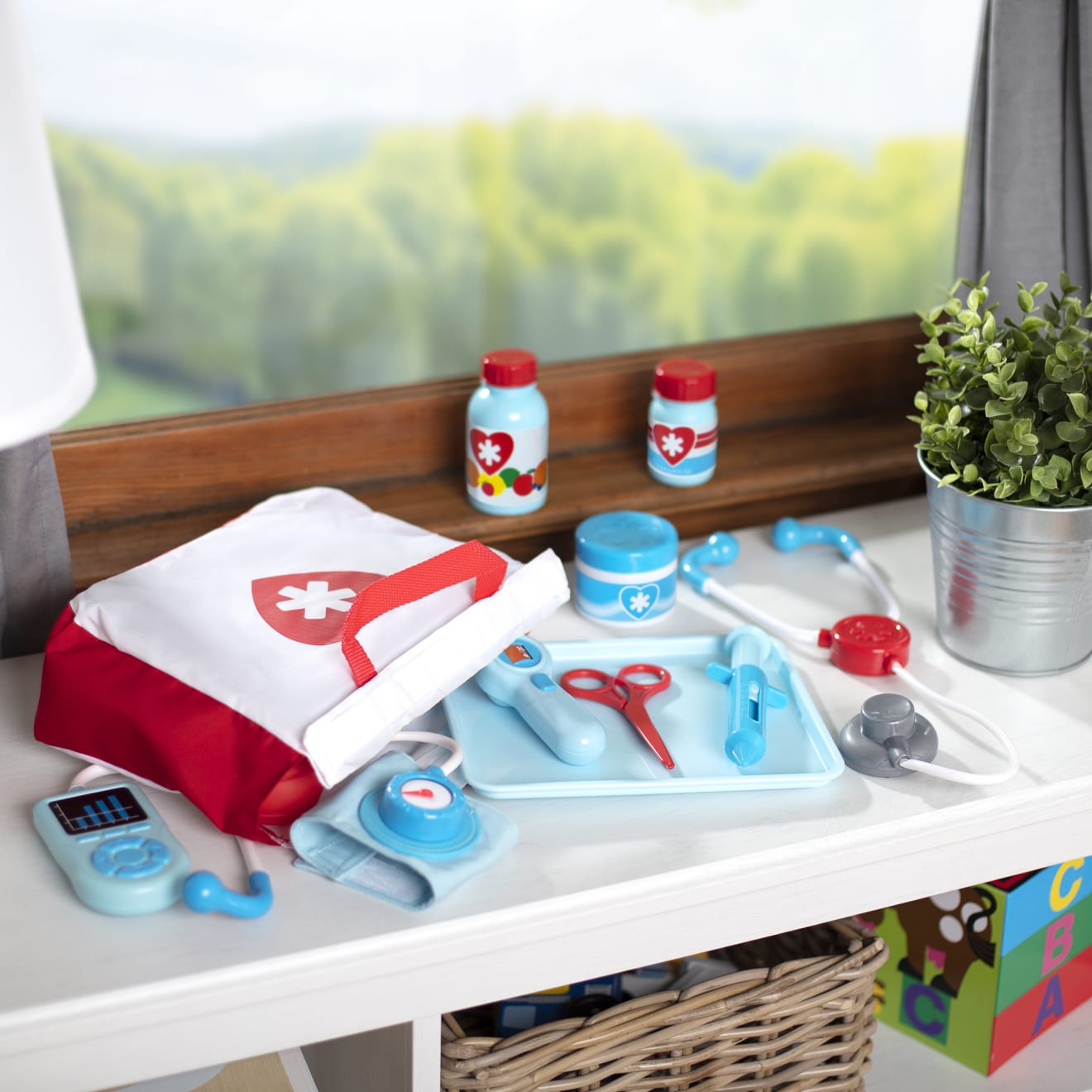 Melissa & Doug Get Well Doctor's Kit Play Set - Image 9