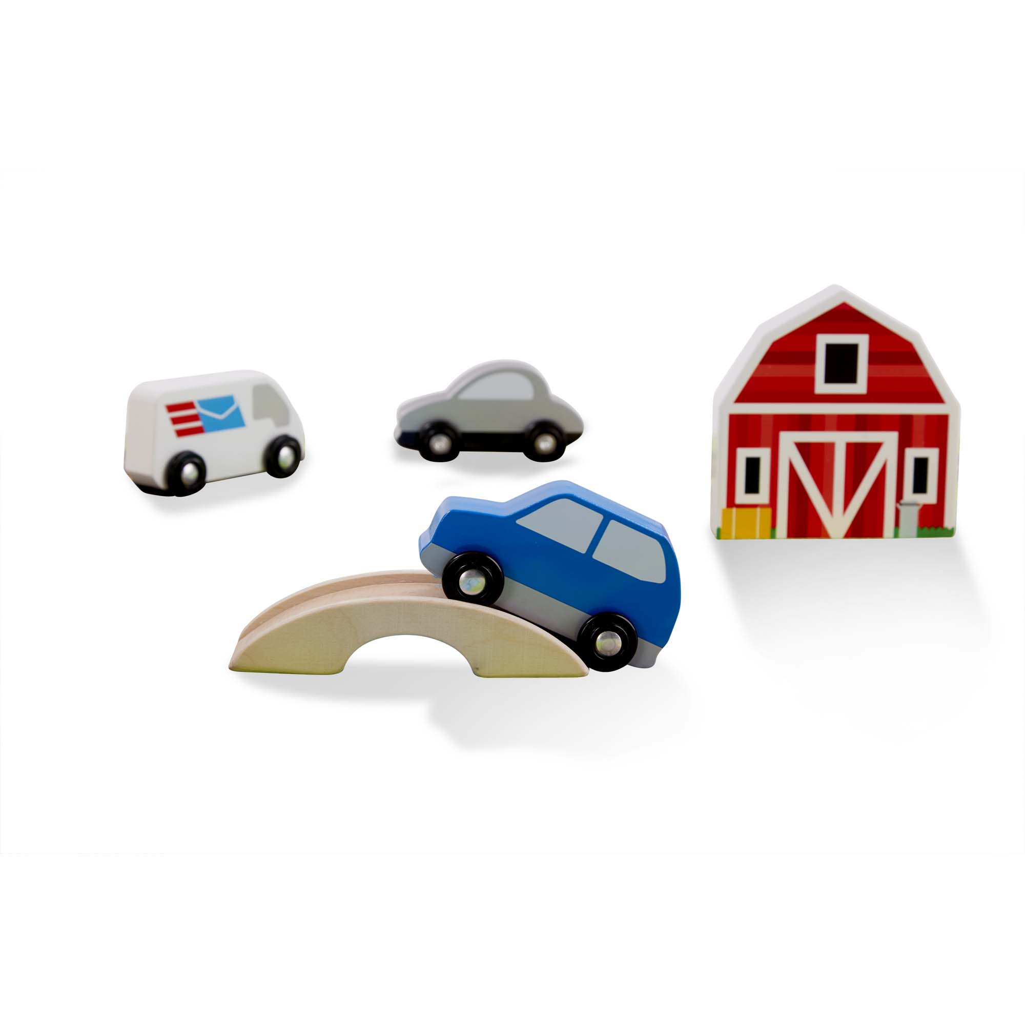 Melissa & Doug Deluxe Road Rug Play Set - Image 4