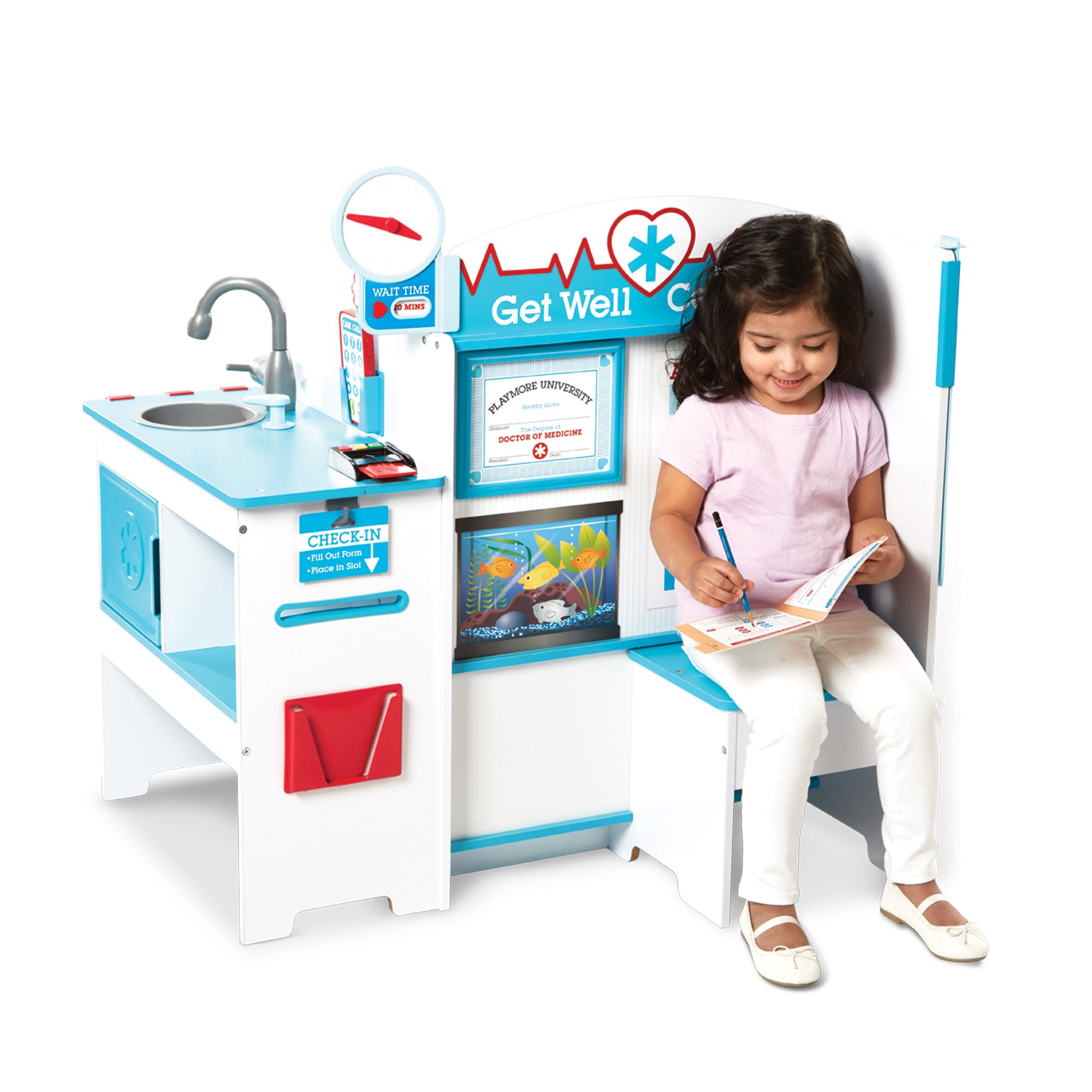 Melissa & Doug Get Well Doctor Activity Center - Image 8