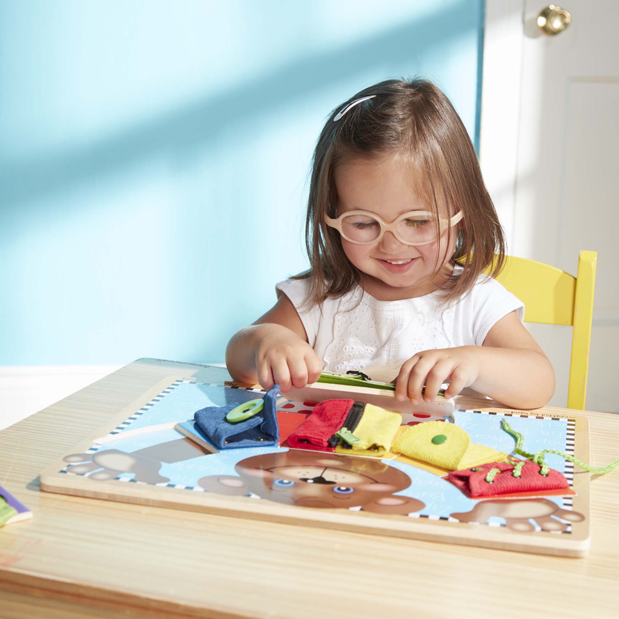 Melissa & Doug Basic Skills Puzzle Board - Image 10