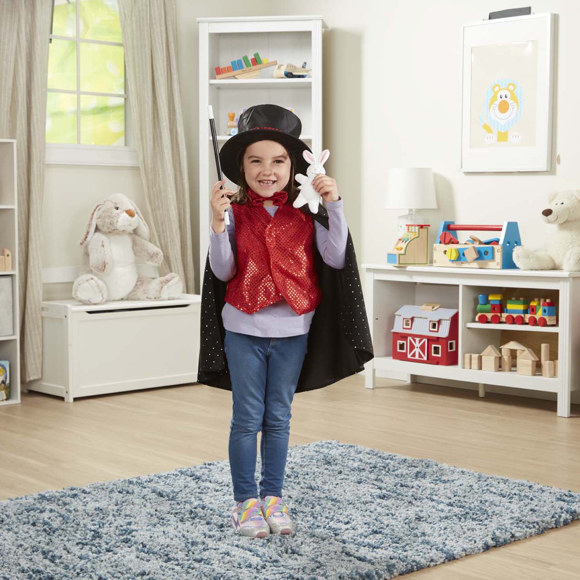 Melissa & Doug Magician Costume Role Play Set - Image 10