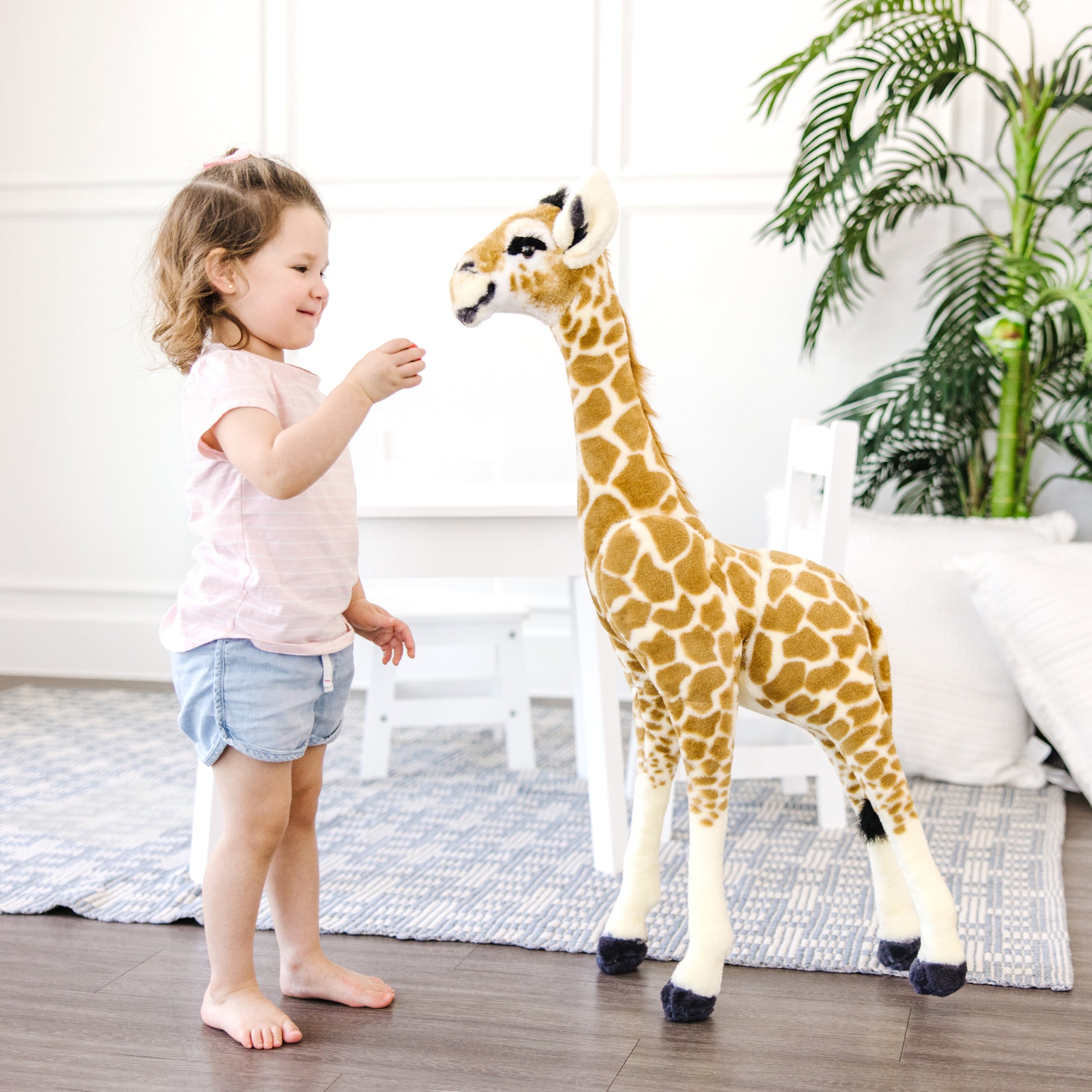 Melissa & Doug Lifelike Plush Baby Giraffe - Image 10