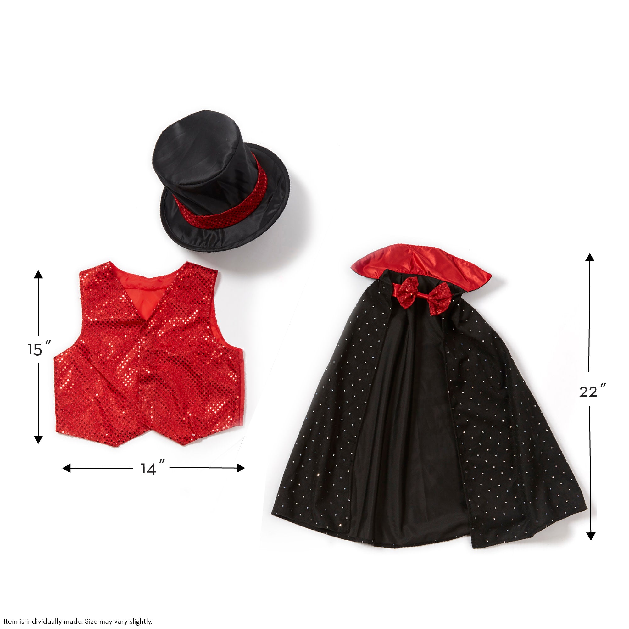 Melissa & Doug Magician Costume Role Play Set - Image 4