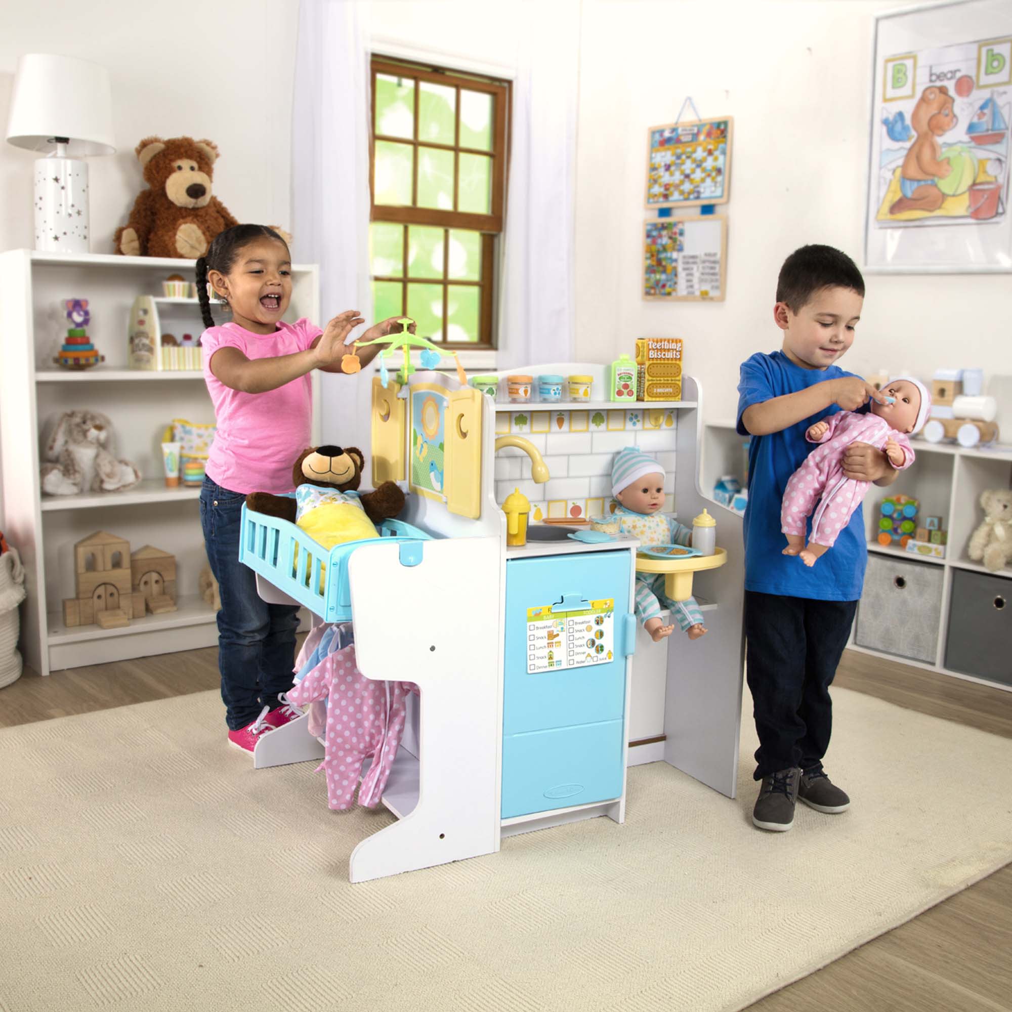 Melissa & Doug Mine to Love Baby Care Activity Center - Image 2